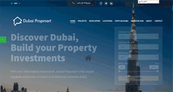 Desktop Screenshot of dubaipropmart.com